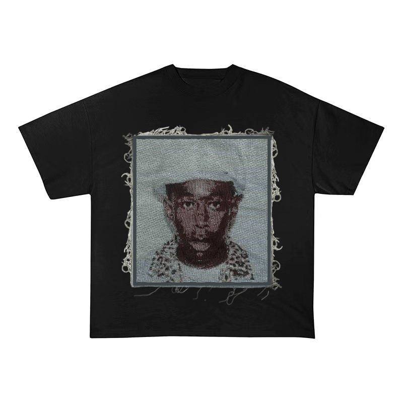 TYLER THE CREATOR POLAROID HEAVYWEIGHT PATCH TEE-5135