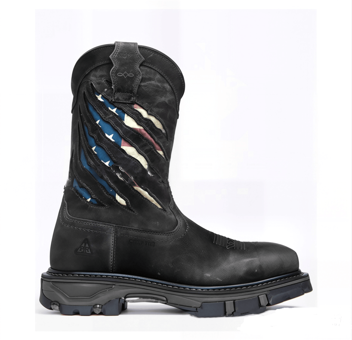 Men's Scratch American Flag Lite Performance Western Boots-60059
