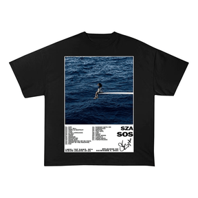 SZA SOS V1 WEIGHT COTTON TEE-5706