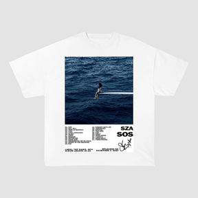 SZA SOS V1 WEIGHT COTTON TEE-5706