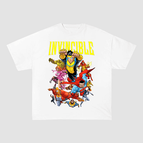 INVINCIBLE SUPERHERO HEAVY COTTON TEES-8309