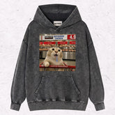 WACKY CAT  HOODIE-027