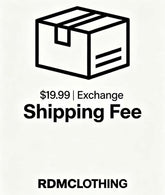 $19.99 SHIPPING FEE FOR SIZE & STYLE EXCHANGE / REPLACEMENT ORDER - RDM CLOTHING ART