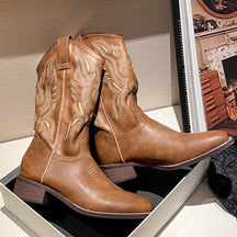 Women's Wheeler Western Boots-60011