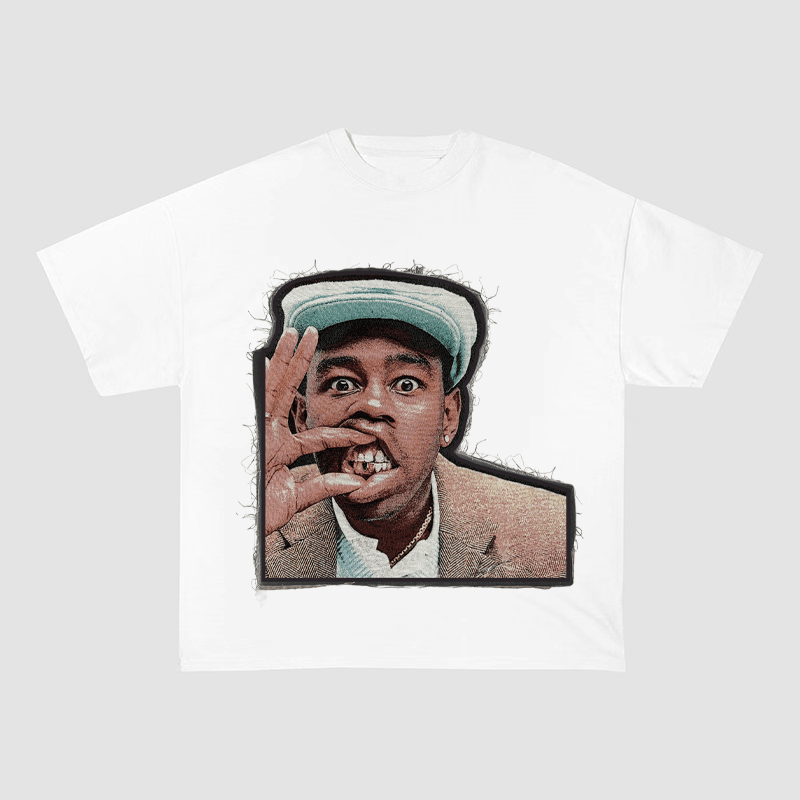 TYLER THE CREATOR GOLF WANG HEAVYWEIGHT  PATCH TEE-51320