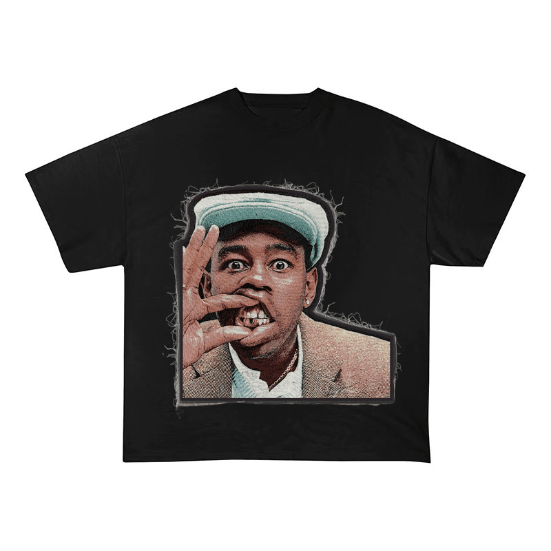 TYLER THE CREATOR GOLF WANG HEAVYWEIGHT  PATCH TEE-51320