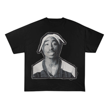 2PAC TUPAC SHAKUR BANDANA HEAVYWEIGHT PATCH TEE-51321