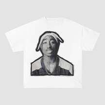 2PAC TUPAC SHAKUR BANDANA HEAVYWEIGHT PATCH TEE-51321