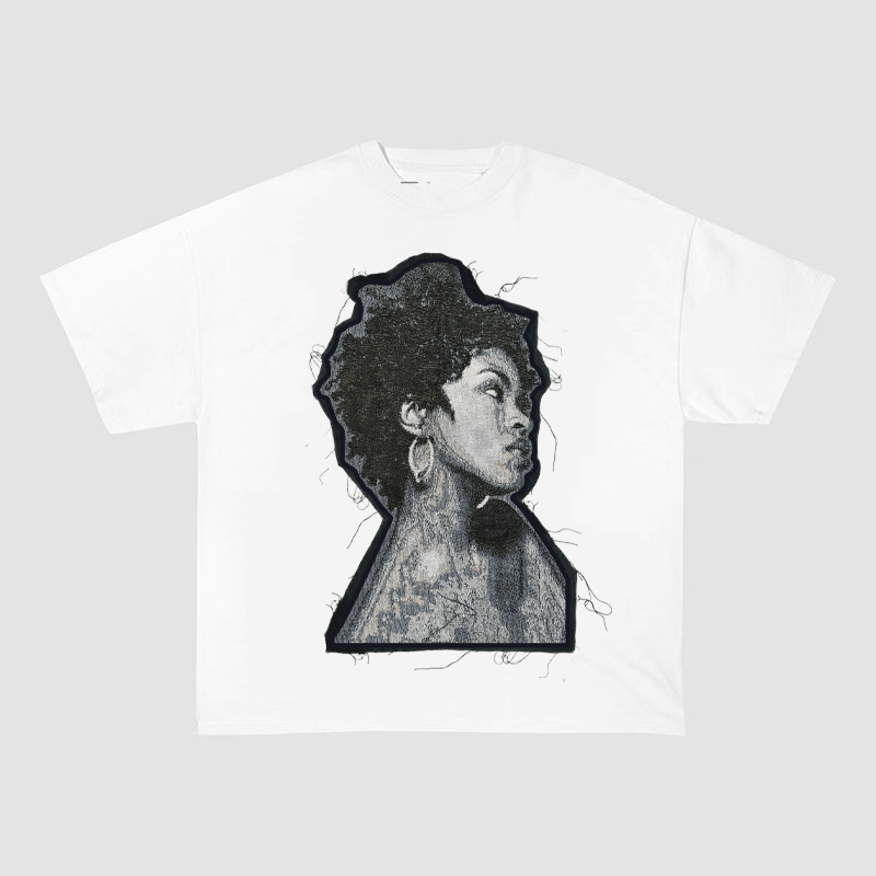 LAURYN HILL FUGEES ERA HEAVYWEIGHT PATCH TEE-51323