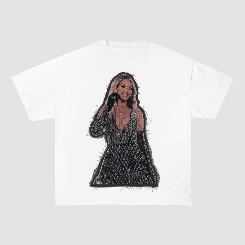 SZA VINTAGE R&B HEAVYWEIGHT PATCH TEE-51324