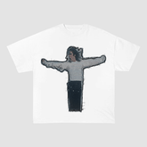 JACKSON V2 KING OF POP HEAVYWEIGHT PATCH TEE-5132