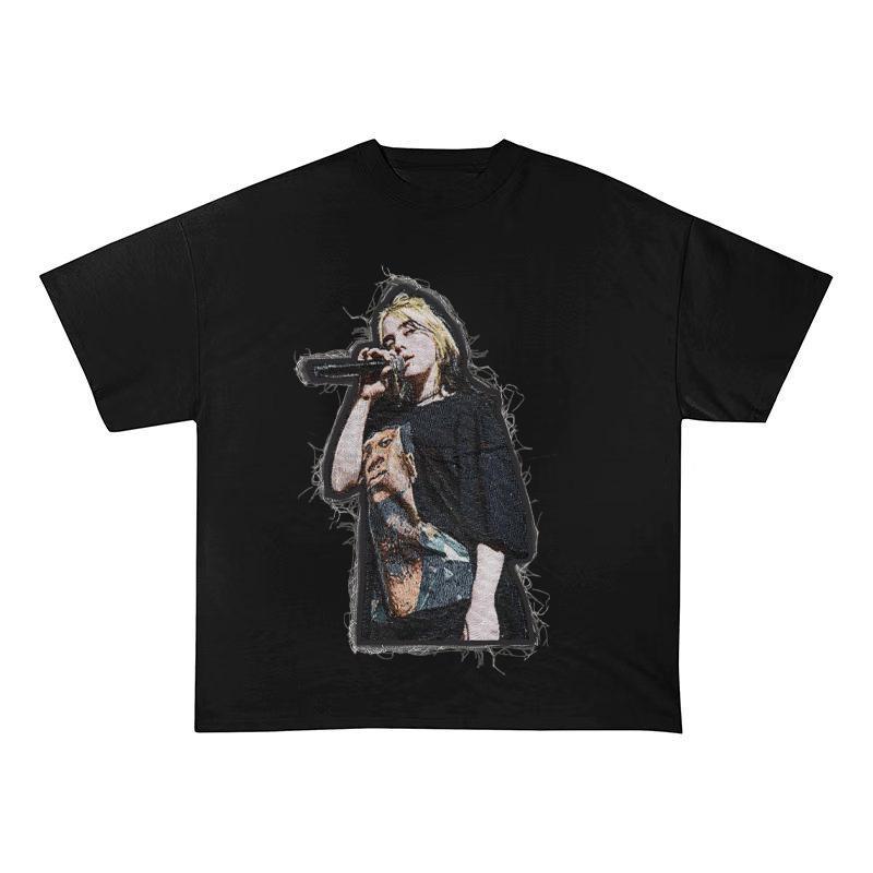 BILLIE EILISH LIVE PERFORMANCE HEAVYWEIGHT PATCH TEE-51327