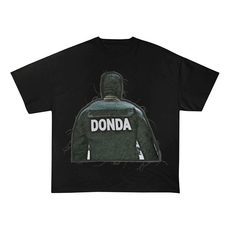 KANYE WEST DONDA ALBUM HEAVYWEIGHT PATCH TEE-51328