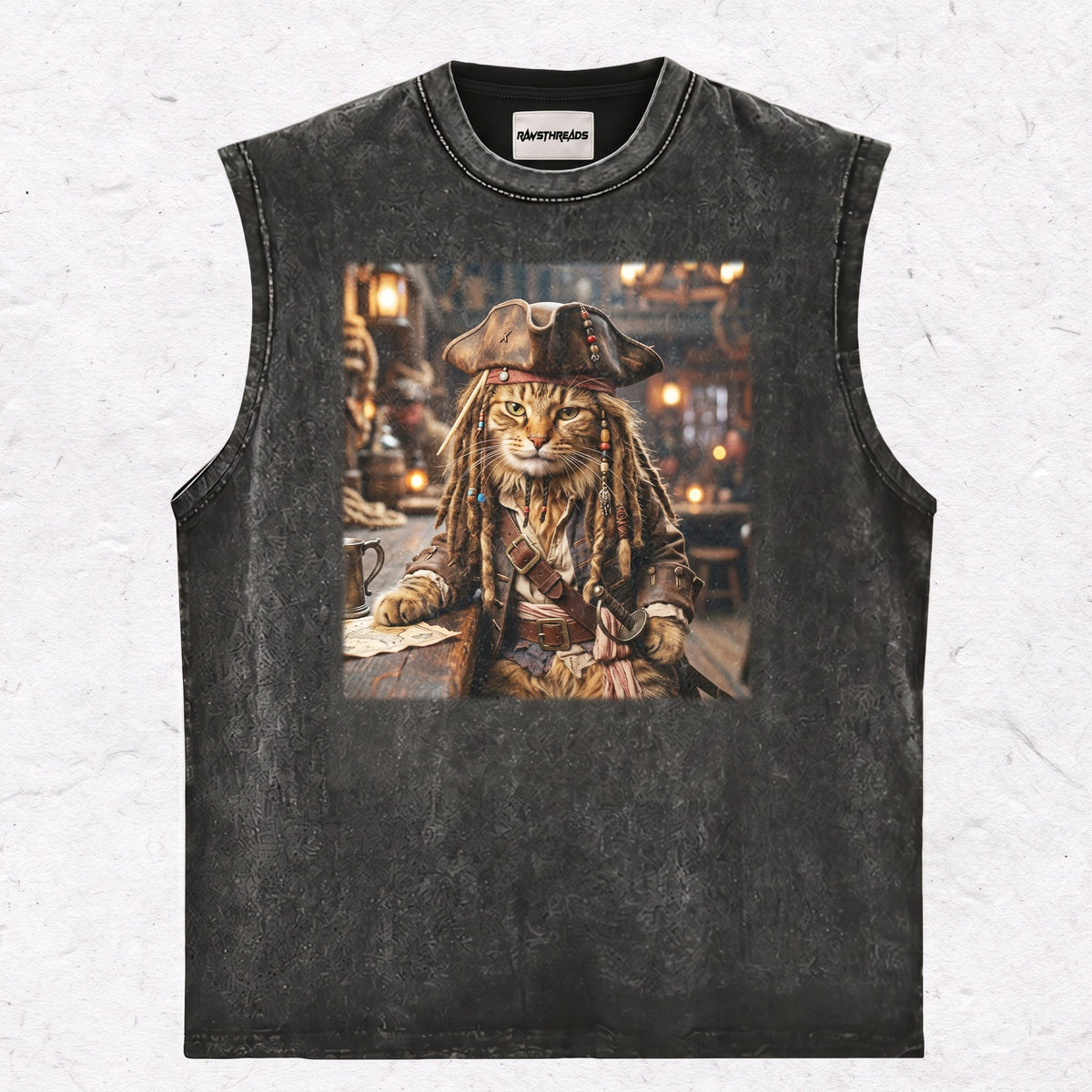 JACK CAT HEAVY WEIGHT COTTON TEE-006