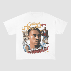 KANYE WEST COLLEGE DROPOUT HEAVYWEIGHT COTTON TEE-57038