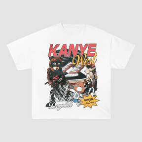 KANYE WEST COLLEGE DROPOUT BAPESTA HEAVYWEIGHT COTTON TEE-57039