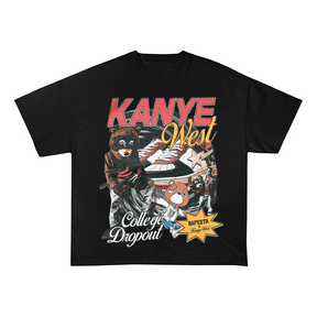 KANYE WEST COLLEGE DROPOUT BAPESTA HEAVYWEIGHT COTTON TEE-57039