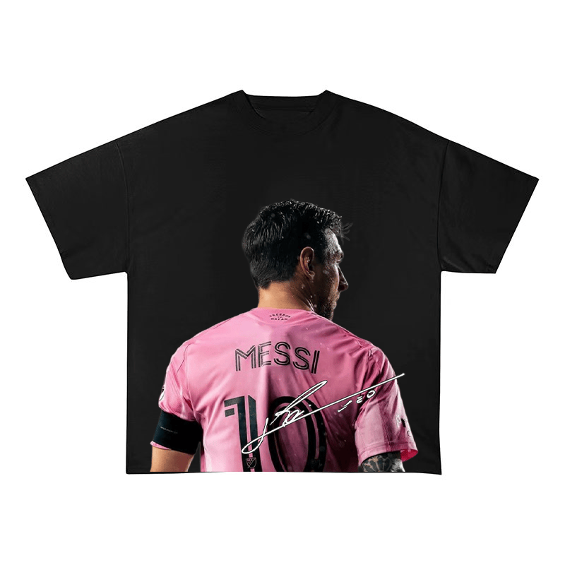 Lionel Messi Inter Miami Back Number 10 Tee-2008