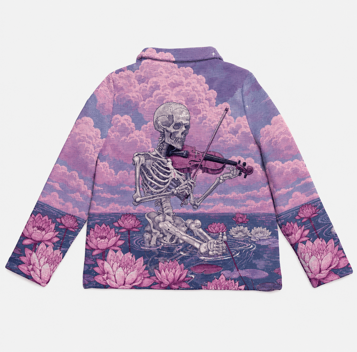 VIOLIN SKULL TAPESTRY JACKET