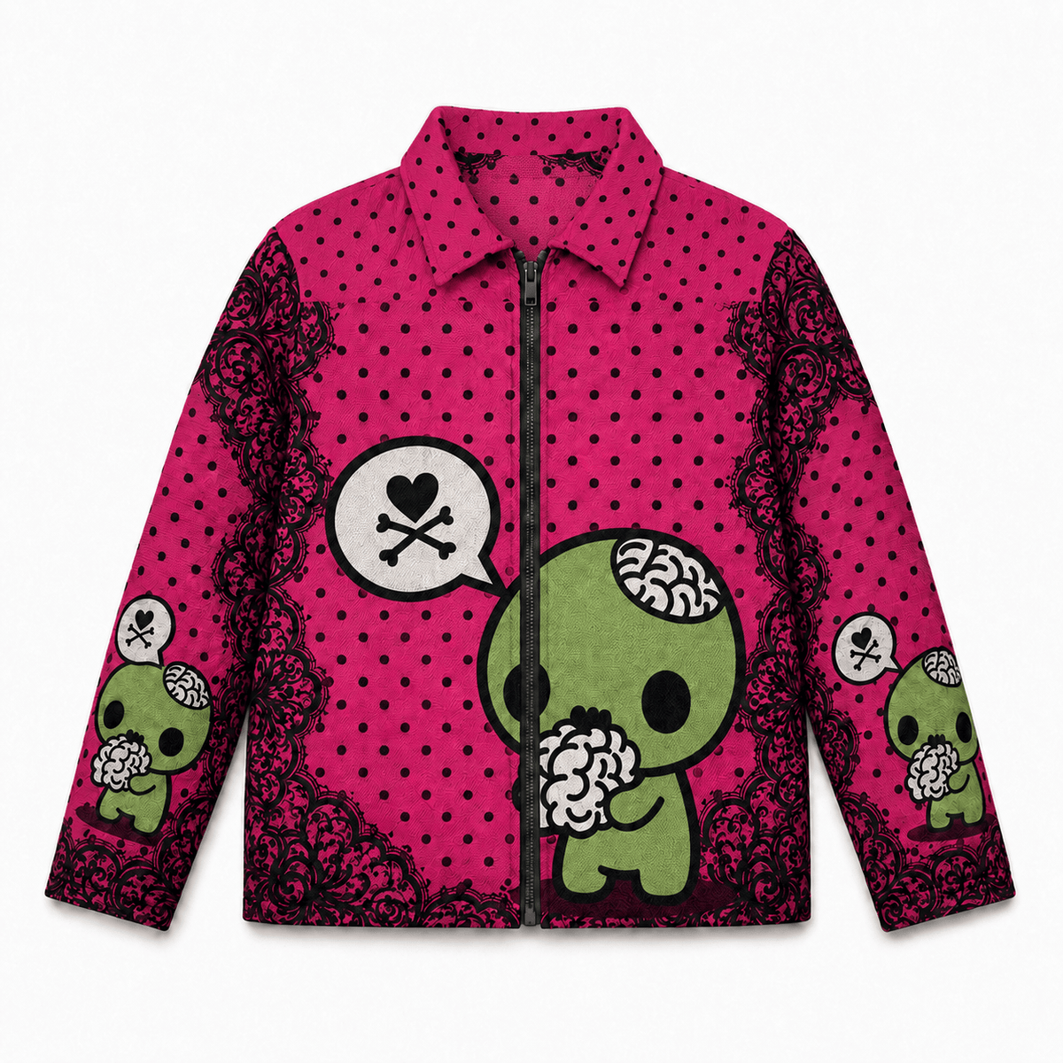 CUTE ZOMBIE TAPESTRY JACKET