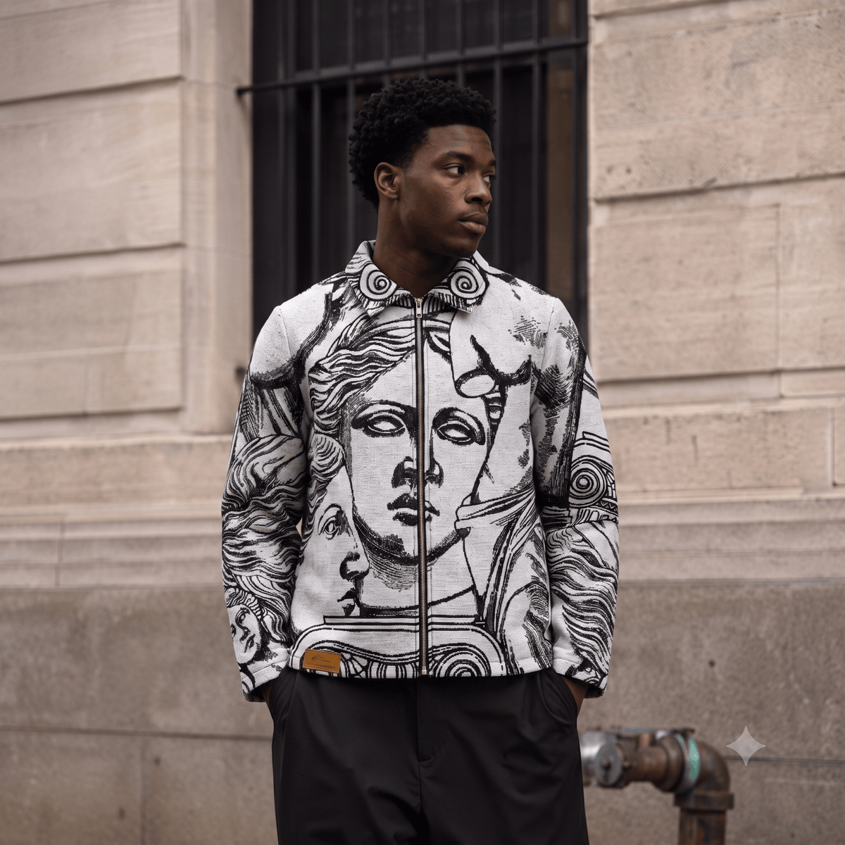 ROMAN SCULPTURE JACKET