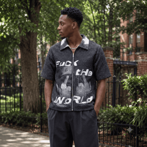 FXXK THE WORLD TAPESTRY TEE