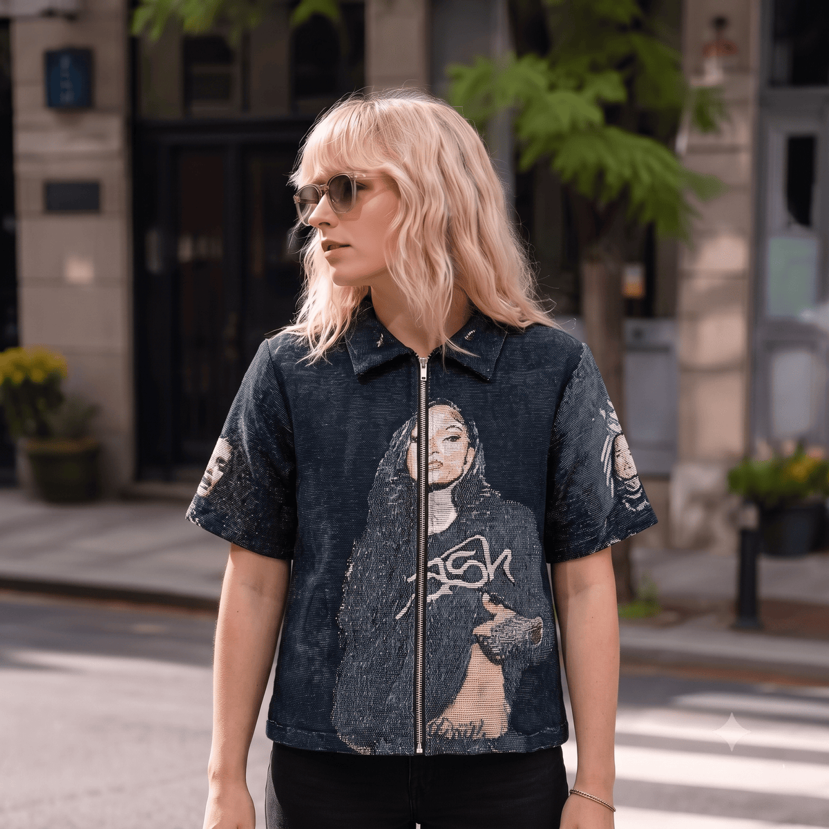 KEHLANI TAPESTRY TEE