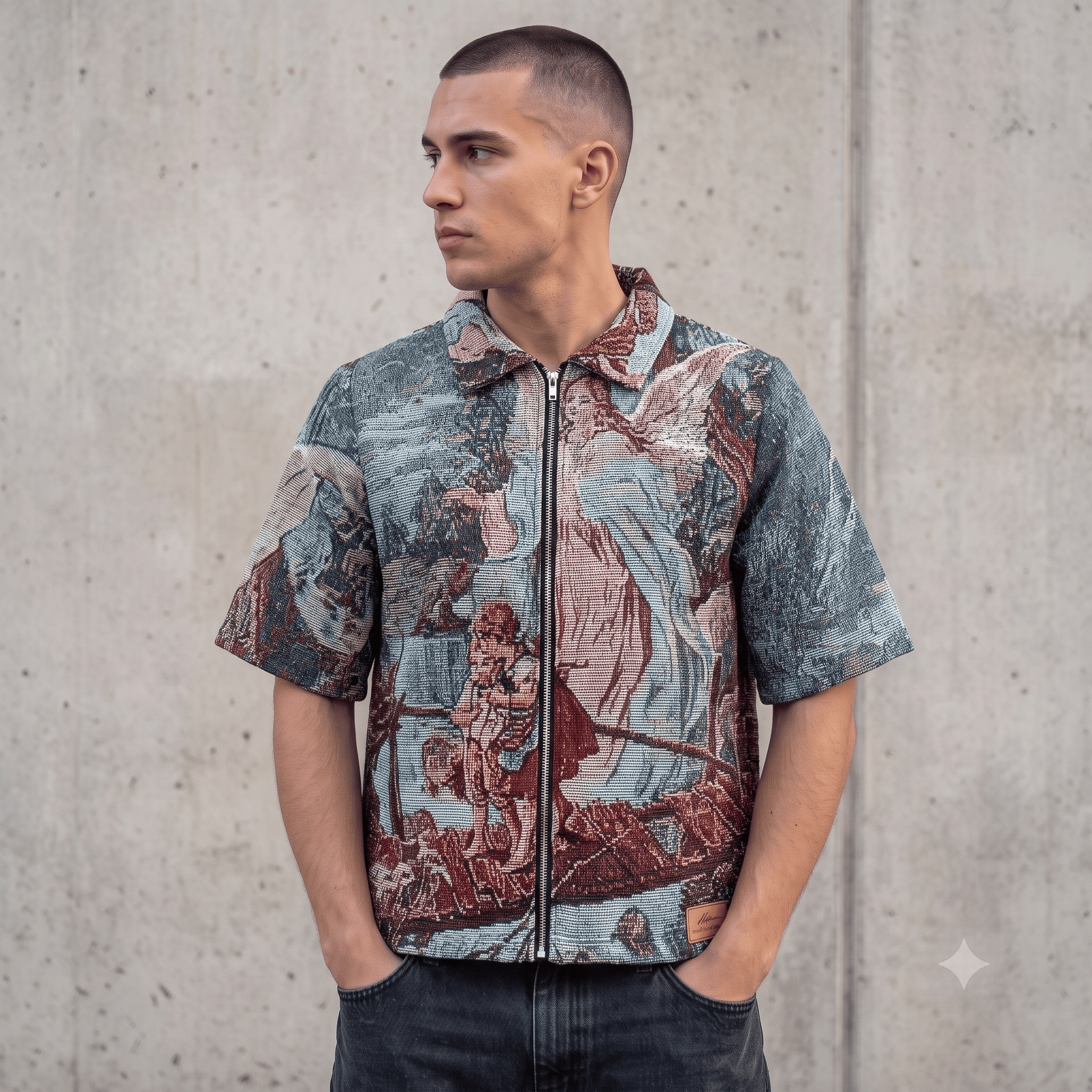 GUARDIAN ANGEL TAPESTRY TEE