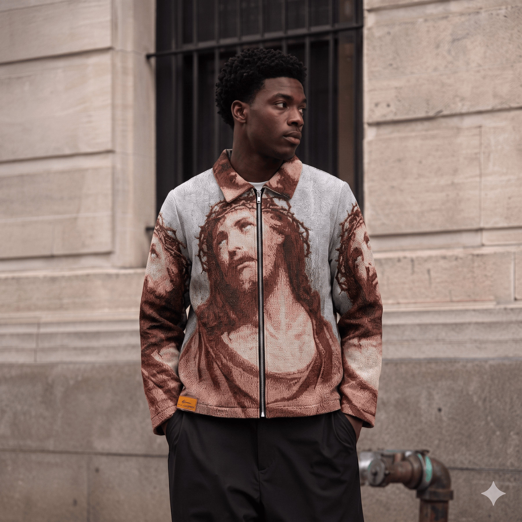 JESUS V2 TAPESTRY JACKET