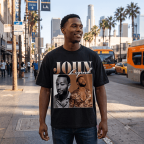 JOHN LEGEND HEAVY WEIGHT COTTON TEE-8863