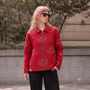 RED N TAPESTRY JACKET
