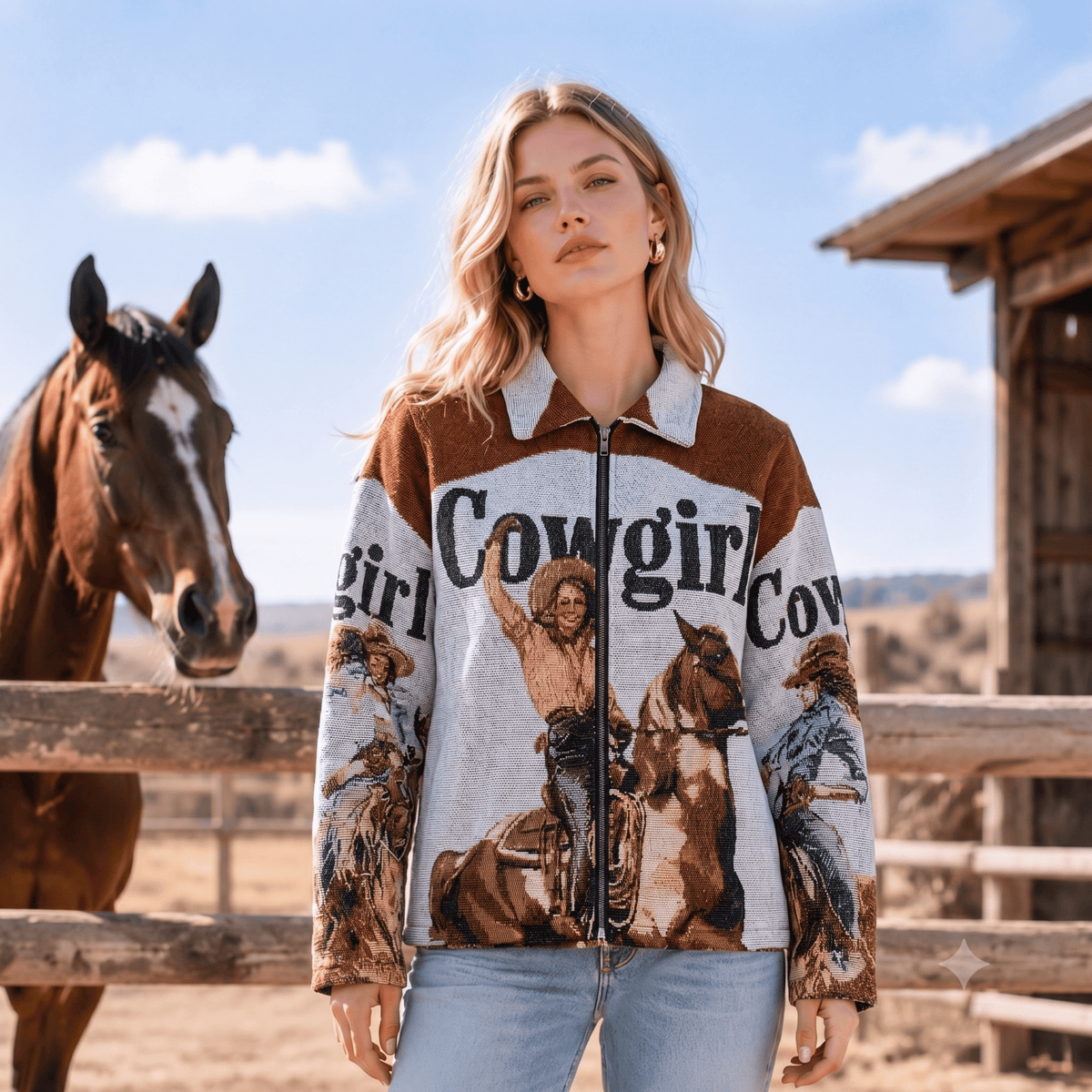COWGIRL TAPESTRY JACKET