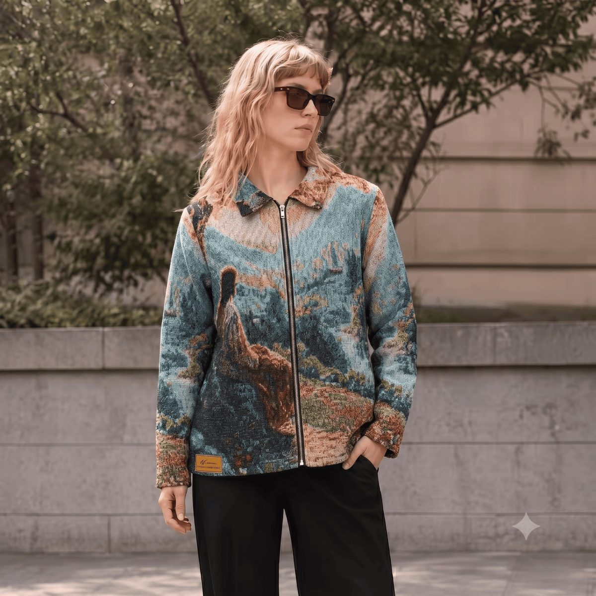 VALLEY OF PEACE TAPESTRY JACKET