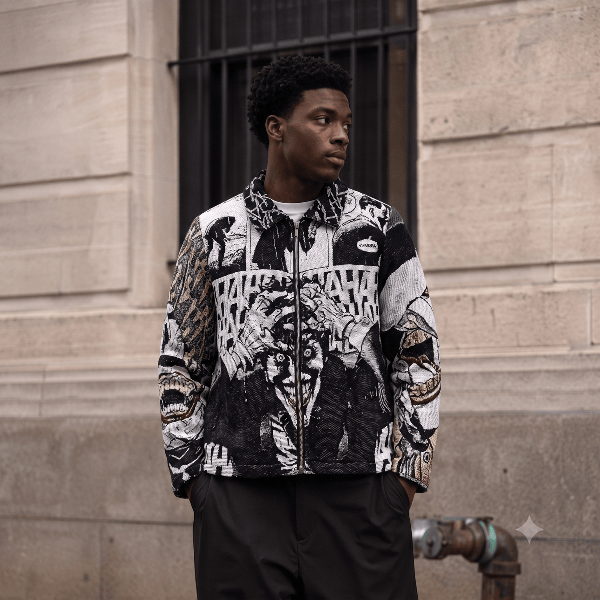 JOKE HAHA TAPESTRY JACKET