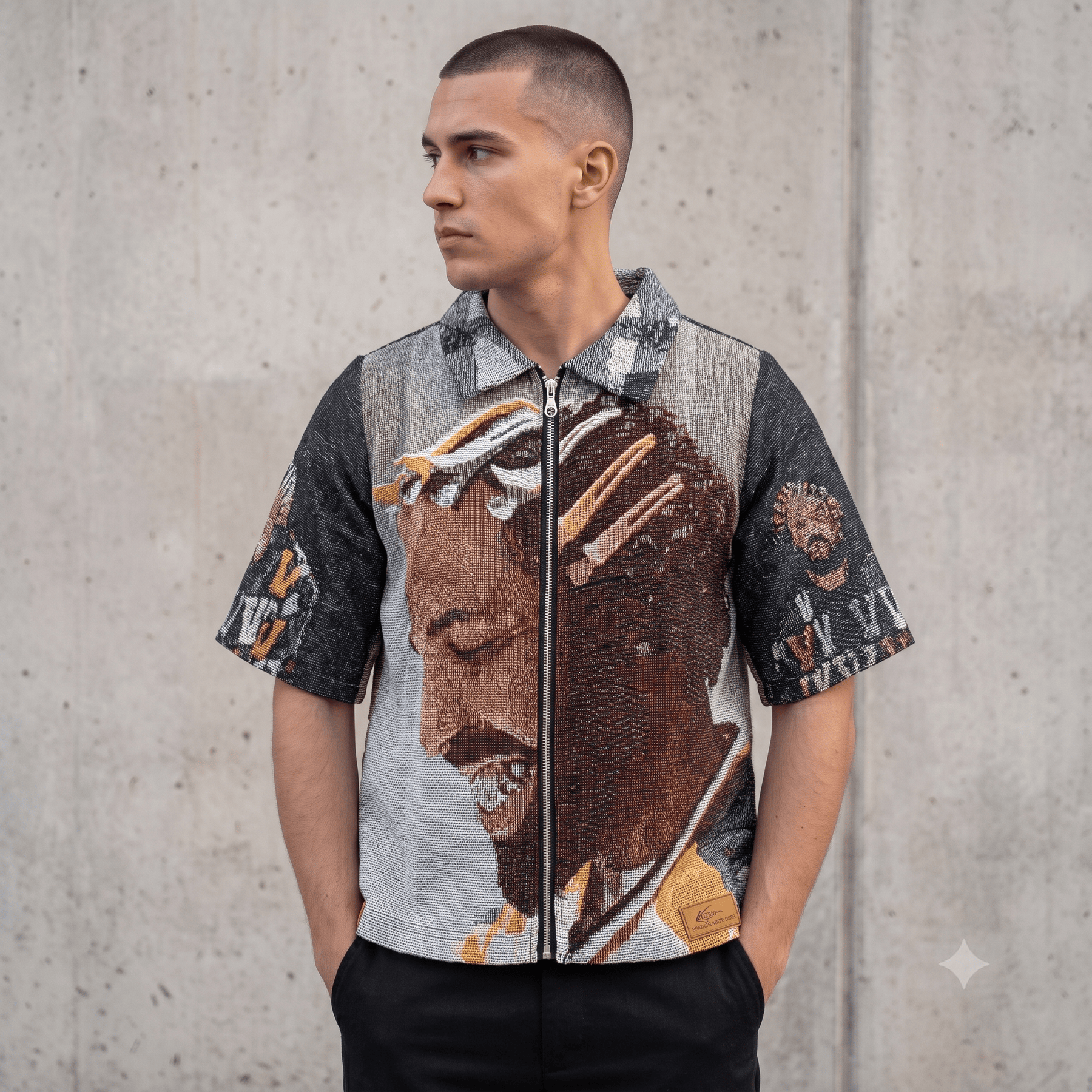 DRAKE V3 TAPESTRY TEE