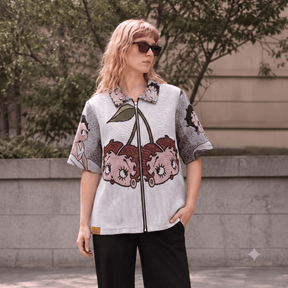 BETTY BOOP CHERRIES TAPESTRY TEE