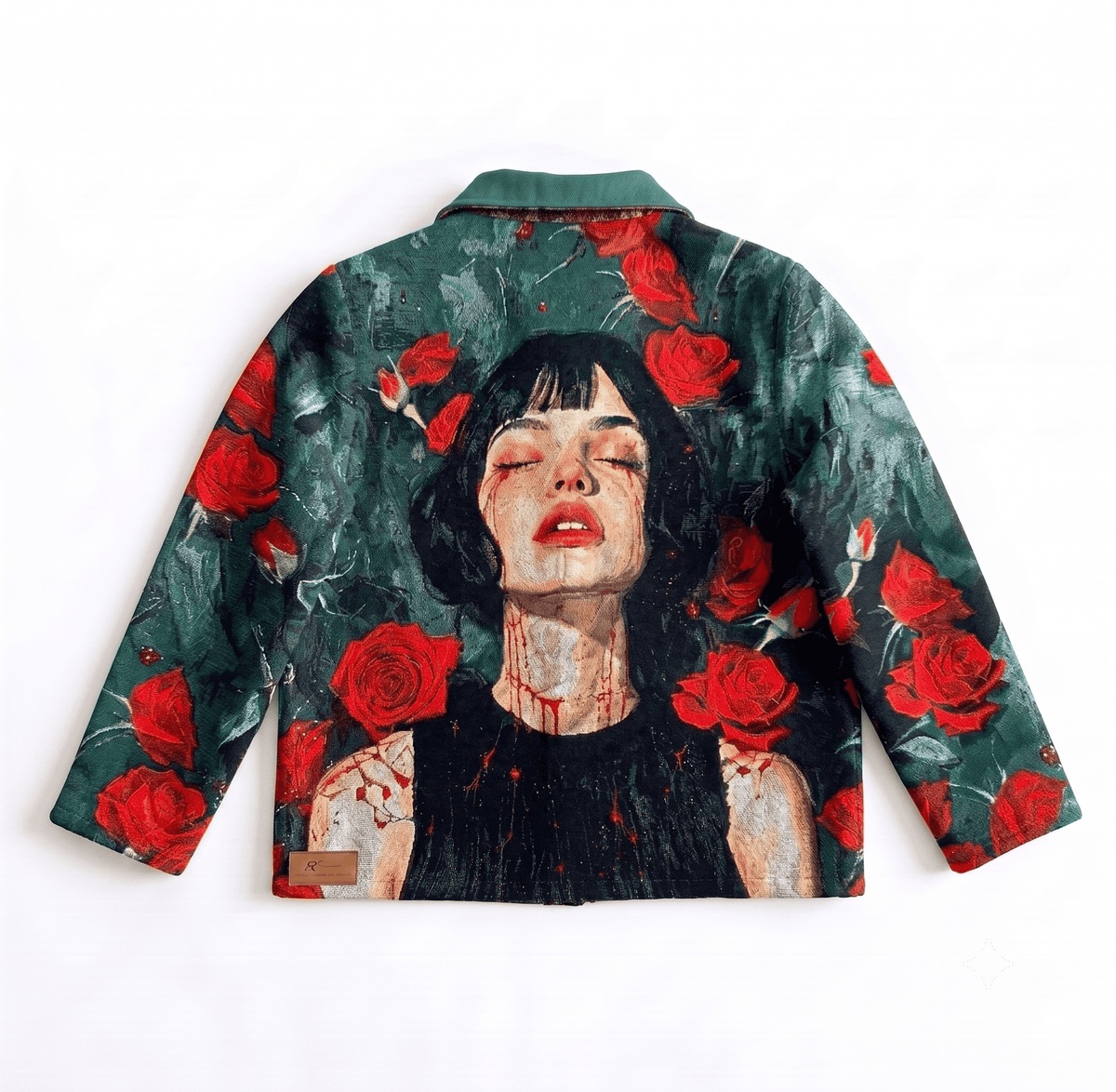 GOTHIC ROSE PORTRAIT TAPESTRY JACKET