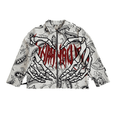 SKELETON HAND HEART JACKET