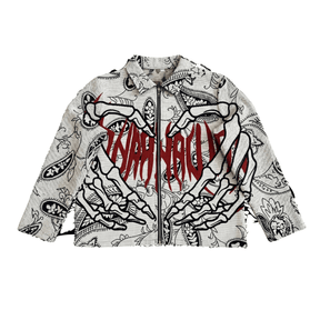 SKELETON HAND HEART JACKET
