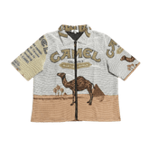CAMEL TAPESTRY TEE