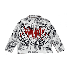 SKELETON HAND HEART JACKET