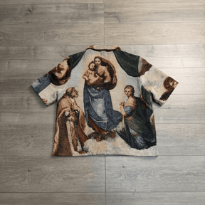 TWO ANGELS TAPESTRY TEE