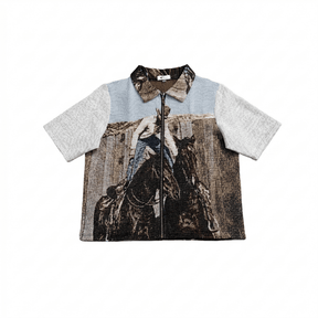 COWBOY TAPESTRY TEE