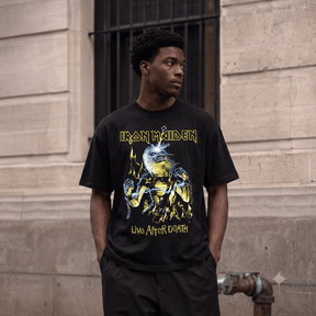 IRON MAIDEN CHAINS TEE-57065