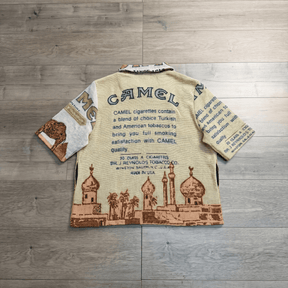 CAMEL TAPESTRY TEE