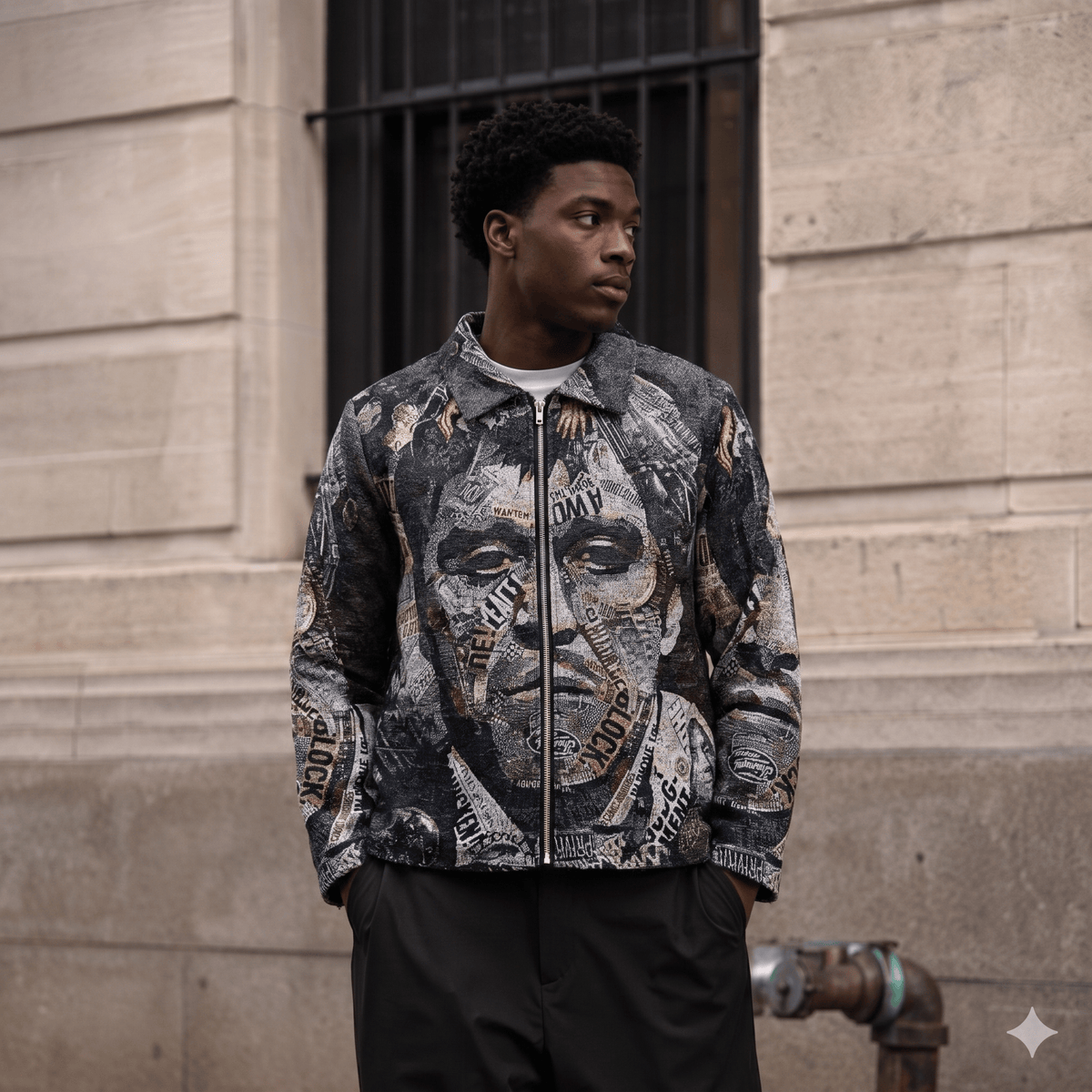 SCARFACE CANVAS TAPESTRY JACKET