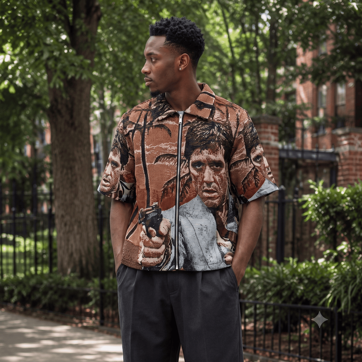 TONY MONTANA TAPESTRY TEE