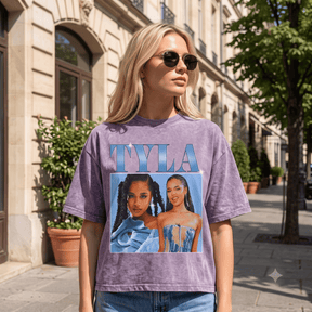 TYLA HEAVY WEIGHT COTTON TEE-8871
