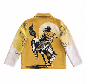 MAN RIDING BUCKING HORSE V3 JACKET