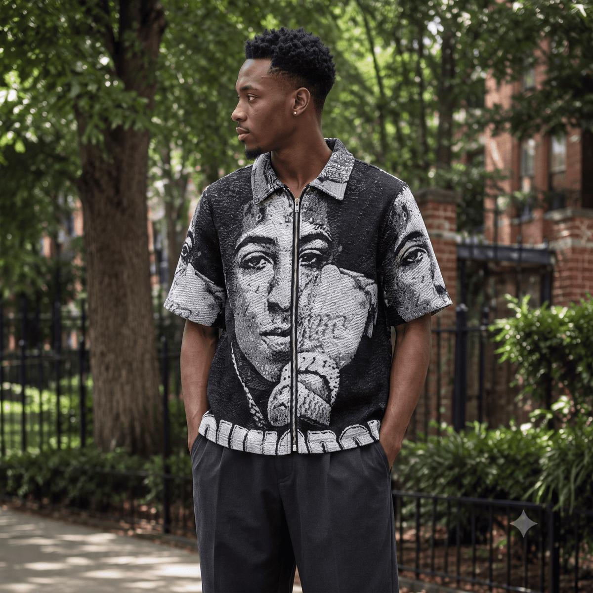 YOUNGBOY TAPESTRY TEE
